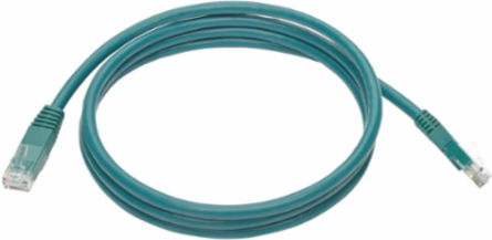 Cat6 Gigabit Ethernet Cable 5 ft, Green, 1 Gbps, UTP, RJ45 Connectors
