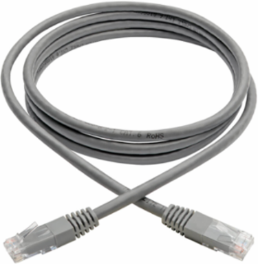 Cat6 Gigabit Ethernet Cable 6 ft., UTP, 1 Gbps, Gray