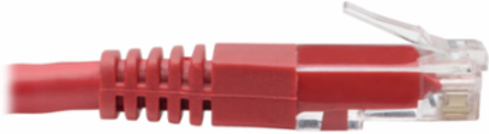 Cat6 Gigabit Ethernet Cable 7 ft, Red, UTP, 1 Gbps, 550 MHz