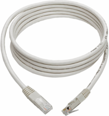 Cat6 Gigabit Ethernet Cable, 1 Gbps, 7 ft, UTP, White