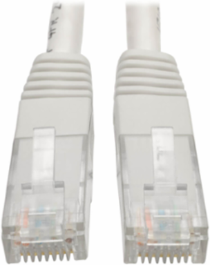 Cat6 Gigabit Ethernet Cable, 1 Gbps, 7 ft, UTP, White