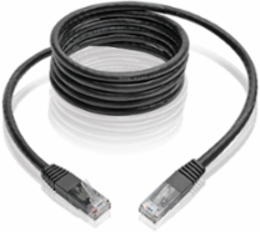 Cat6 Gigabit Ethernet Cable 14 ft, UTP, 1 Gbps, Black