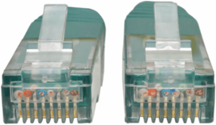 Cat6 Gigabit Ethernet Patch Cable, 20 ft, Green, 1 Gbps, UTP