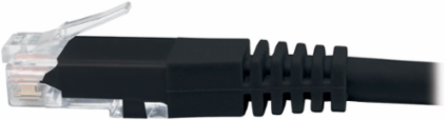 Cat6 Gigabit Ethernet Cable, Black, 35 ft., UTP, 1 Gbps, Lifetime Warranty
