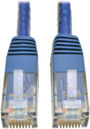 Cat6 Gigabit Ethernet Cable, Blue, 35 ft, 1 Gbps, 550 MHz, UTP