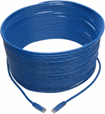 Cat6 Gigabit Ethernet Cable 75 Ft, Blue, UTP, 1 Gbps, RJ45 Connectors