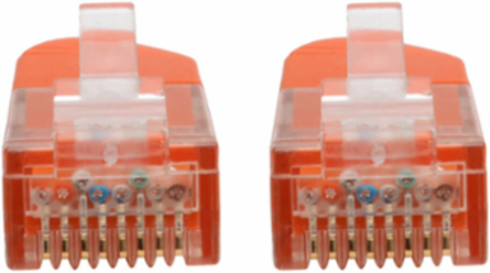 Cat6 Gigabit UTP Ethernet Cable, 100 ft, 1 Gbps, Orange