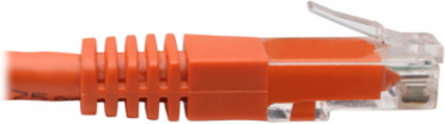 Cat6 Gigabit UTP Ethernet Cable, 100 ft, 1 Gbps, Orange