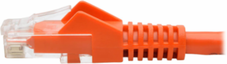 Cat6 Gigabit Snagless Molded Ethernet Cable, 1 ft., UTP, 550 MHz, Orange