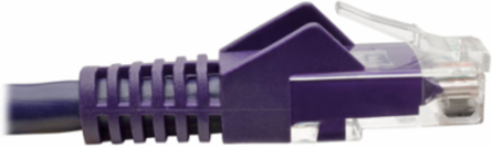 Cat6 Gigabit Snagless UTP Ethernet Cable, 1 ft., 1 Gbps, Purple