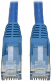 Cat6 Gigabit Snagless Molded Ethernet Cable, 3 Ft, UTP, Blue, 1Gbps