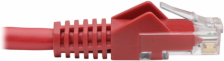 Cat6 Gigabit Snagless Ethernet Cable, Red, 4 Inch, 1 Gbps, UTP