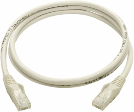 Cat6 Ethernet Cable, Snagless, 4 Ft, 1 Gbps, UTP, White