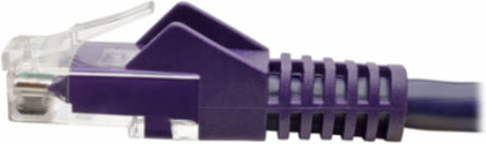 Cat6 Gigabit Ethernet Cable, 6 ft, Purple, 1 Gbps, Snagless RJ45
