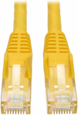 Cat6 Snagless Molded Ethernet Cable 6 ft, 1Gbps, UTP, Yellow