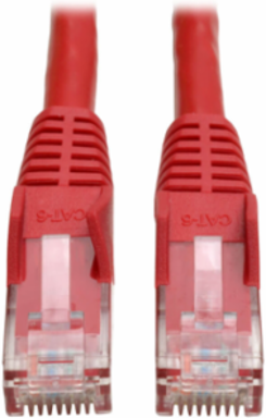 Cat6 Gigabit Ethernet Cable 15 ft. UTP Red, 1 Gbps, Snagless