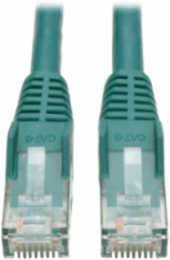 Cat6 20 ft. Gigabit Snagless Ethernet Cable, UTP, Green, 1 Gbps