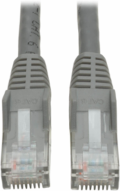 Cat6 Snagless UTP Ethernet Cable 25 ft, 1Gbps, Gray