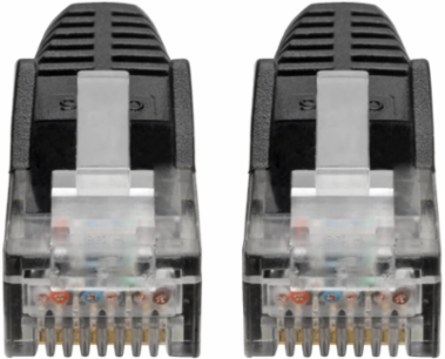 Cat6 Gigabit Ethernet Cable, 35 ft, UTP, Snagless, 1 Gbps, Black