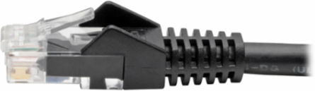 Cat6 Gigabit Ethernet Cable, 35 ft, UTP, Snagless, 1 Gbps, Black