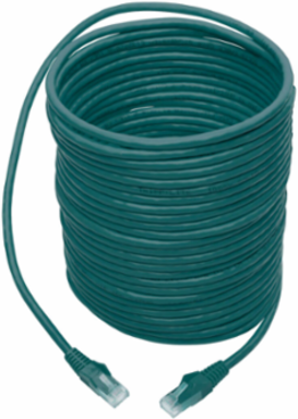 Cat6 Gigabit Snagless Ethernet Cable, Green, 35 ft, UTP, 1 Gbps