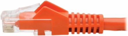 Cat6 Gigabit Ethernet Cable, 35 ft, UTP, Snagless, Orange, 1 Gbps
