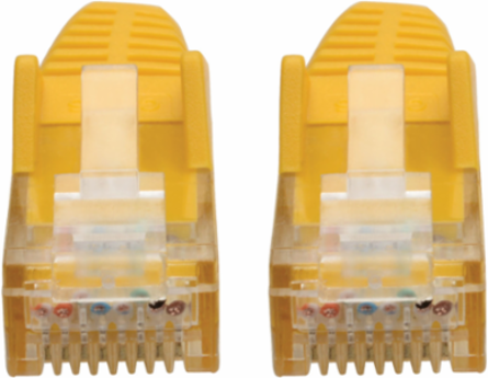 Cat6 Gigabit Ethernet Cable, 1Gbps, Yellow, 35 ft. Snagless Design