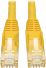 Cat6 Gigabit Ethernet Cable, 1Gbps, Yellow, 35 ft. Snagless Design