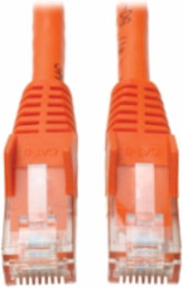 Cat6 Gigabit Snagless UTP Ethernet Cable 50 ft, 1 Gbps, Orange