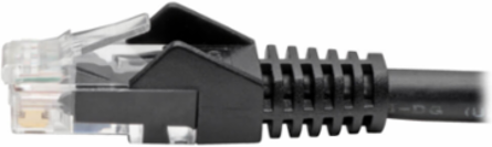 Cat6 Gigabit Ethernet Cable, 6 Inch, UTP, 1 Gbps, Snagless, Black