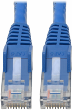 Cat6 Gigabit Snagless Molded Ethernet Cable, 6 Inch, UTP, 1 Gbps