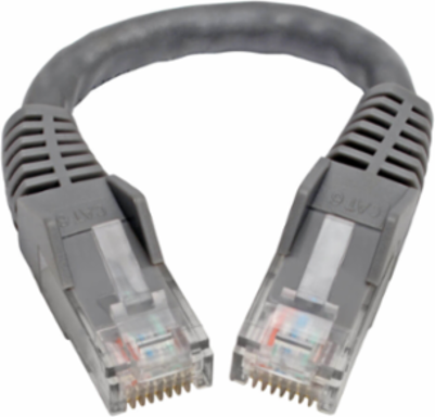 Cat6 Gigabit Snagless Molded UTP Ethernet Cable, 6 Inch, UTP, 1 Gbps