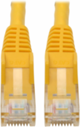 Cat6 Gigabit Snagless Molded Ethernet Cable, 6 Inch, 1 Gbps, UTP, Yellow