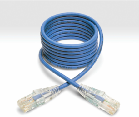 Cat6 Gigabit Snagless Ethernet Cable, 7 ft, UTP, 1 Gbps, Blue