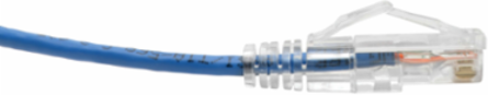 Cat6 Gigabit Snagless Slim Ethernet Cable, 15 ft., UTP, 1 Gbps, Blue