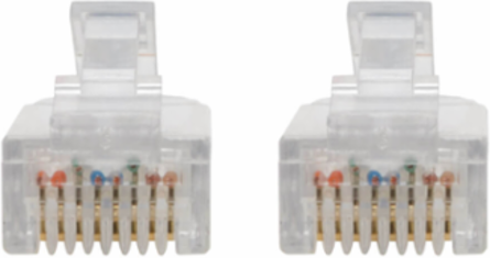 Cat6 6 Inch Gigabit Snagless Slim Ethernet Cable, Blue, 28 AWG, UTP