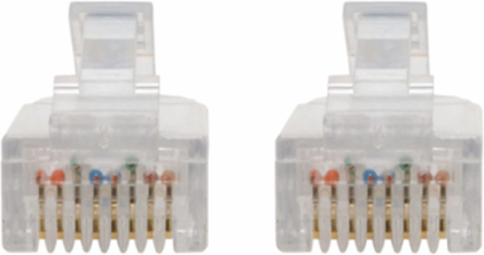 Cat6 Gigabit UTP Ethernet Cable, 8 Inch, Snagless, Blue, 1 Gbps