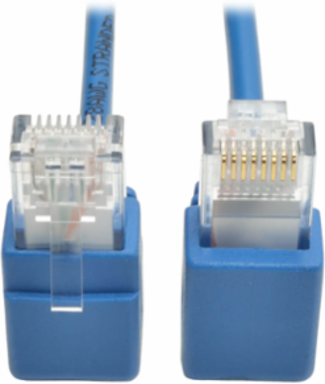 Cat6 Gigabit Slim Ethernet Cable, Blue, 2 ft., 28 AWG, 1 Gbps