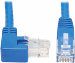 Right-Angle Cat6 Ethernet Cable, 20 ft., 1 Gbps, Blue, UTP