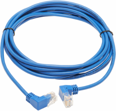 Cat6 Gigabit Slim UTP Ethernet Cable, 10 ft, UTP, Blue, 1 Gbps