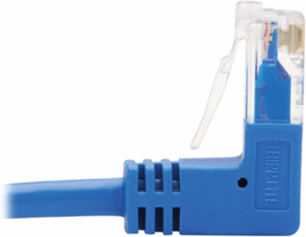 20 Ft. Down-Angle Cat6 Gigabit Slim UTP Ethernet Cable, Blue, 1 Gbps