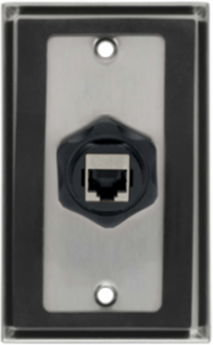 RJ45 Bulkhead Coupler, Cat5/Cat6, Shielded, IP68, Lifetime Warranty