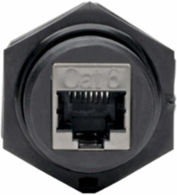 RJ45 Bulkhead Coupler, Cat5/Cat6, Shielded, IP68, Lifetime Warranty