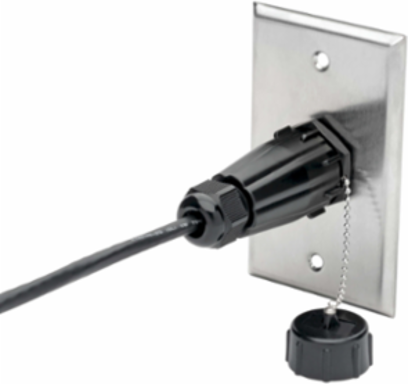 Outdoor Cable Assembly Kit, Water Resistant IP68, 15.4W/30W PoE