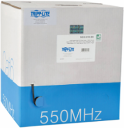 Cat6 Gigabit Bulk PVC Cable 1000 ft, 23 AWG, 1 Gbps, CMR Rated