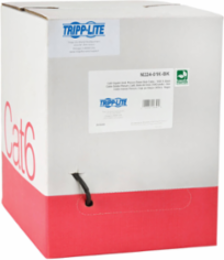 Cat6 Gigabit Plenum-Rated CMP Cable, 1000 ft, 23 AWG, UTP, 1 Gbps