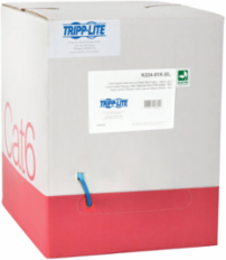 Cat6 Gigabit 1000 ft Bulk UTP Solid-Core Plenum-Rated Cable, 23 AWG