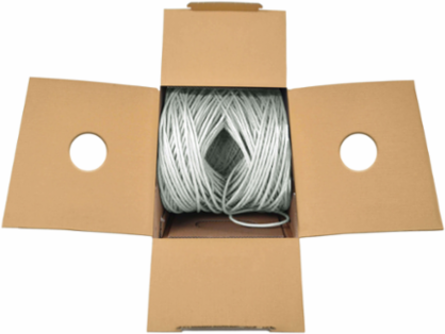 Cat6 Ethernet Cable 1000 ft, Solid 23 AWG, 100W PoE, CMP-LP Plenum