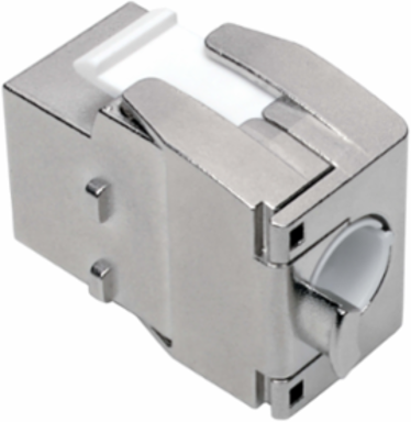 Keystone Jack RJ45, Shielded, Toolless, PoE Type 4, Lifetime Warranty