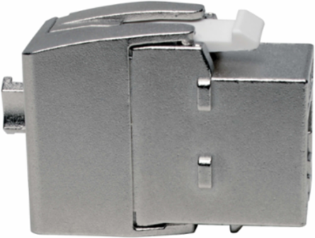 Keystone Jack RJ45, Shielded, Toolless, PoE Type 4, Lifetime Warranty